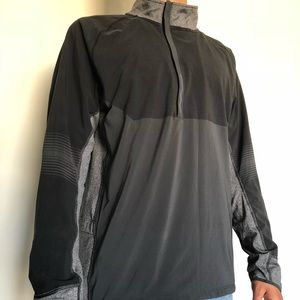 Nike Quarter Zip Dri Fit Reflective Running Jacket